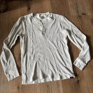 Faherty Thermal Knitwear‎ Heather Gray Size S